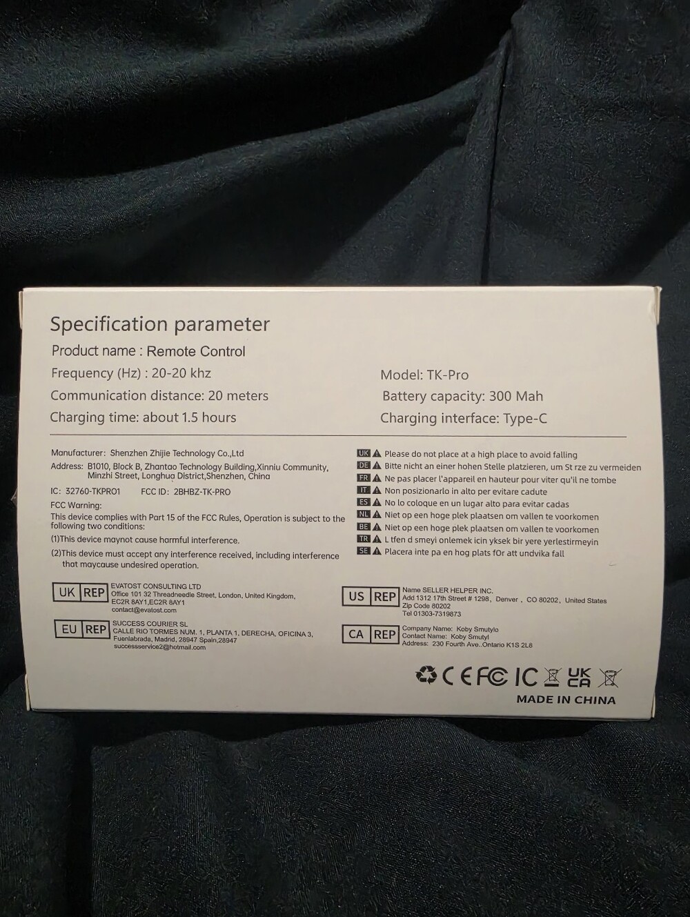 Camera Shutter Remote Control For Phone - Picture 3 of 3